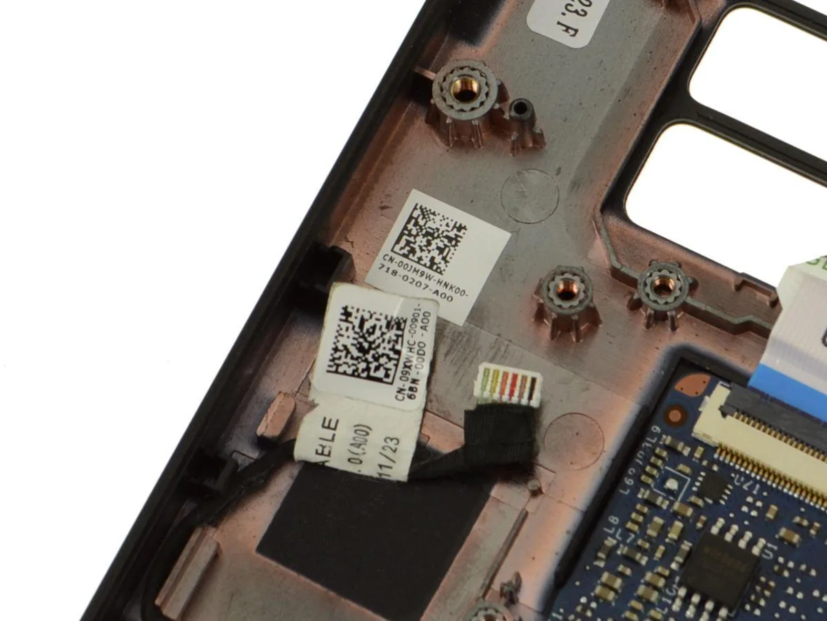 DELL DELL Latitude 7280 7380 Smart Card Reader Touchpad Palmrest 0JM9W — product photo