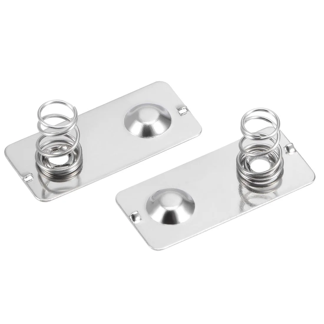 Unique-Bargains Unique-Bargains 50 Pcs AA Battery Spring Contact 24x11mm Silver Tone — product photo