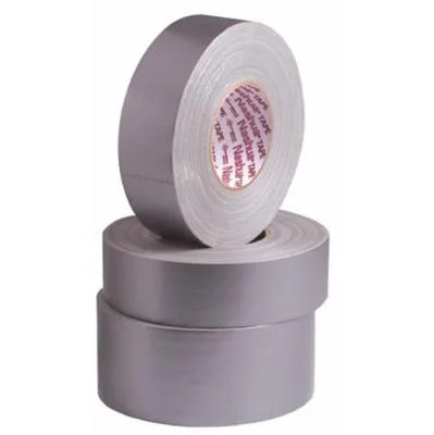 White duct tape roll series 357 on a continuous spool
