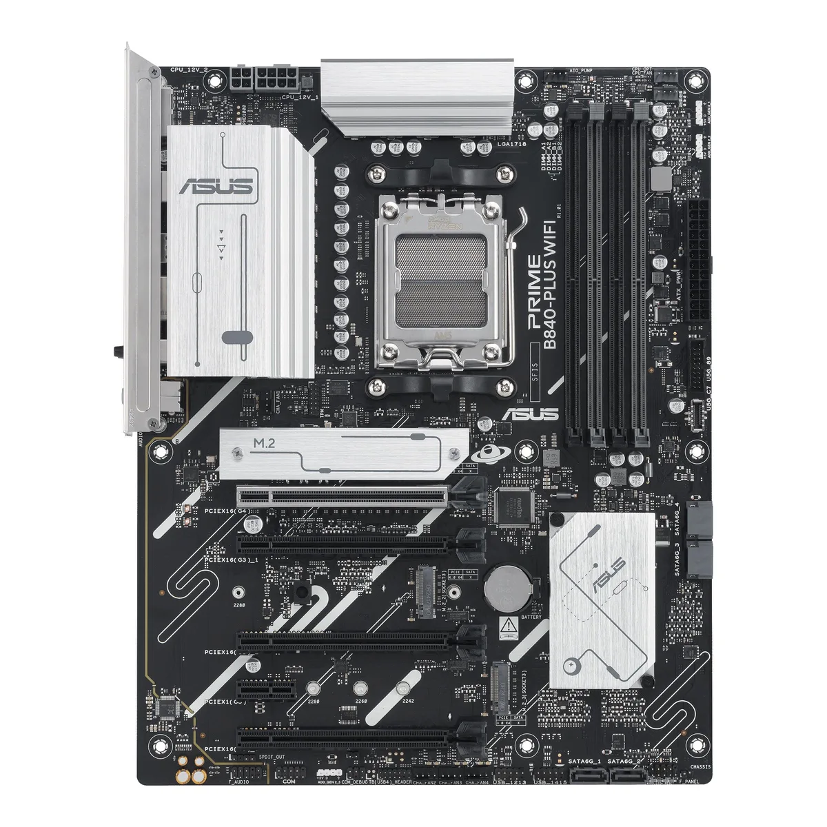 ASUS ASUS PRIME B840-PLUS WIFI ATX Socket AM5 AMD B840 Chipset USB-C 3.2 Gen 1 AMD motherboard — product photo
