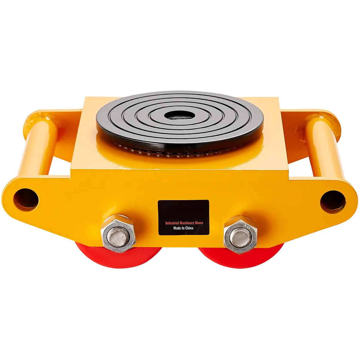 VEVOR VEVOR Machinery Skate Dolly 13200lbs 6T Carbon Steel 4 PU Wheels 360° Rotation — product photo