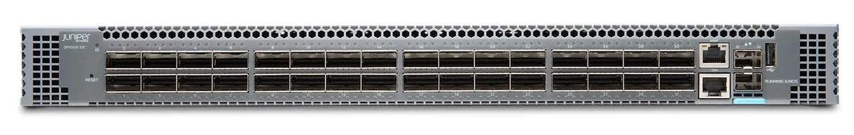 HPE Juniper Networking HPE Juniper Networking QFX5120-32C-AFO 32x 100GbE network switch — product photo