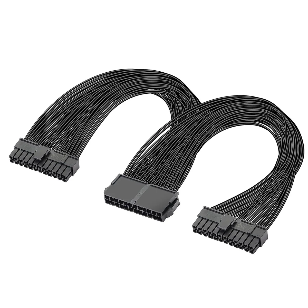 GCROWN GCROWN 24-pin ATX PSU Splitter Cable 1Ft eco gadget — product photo