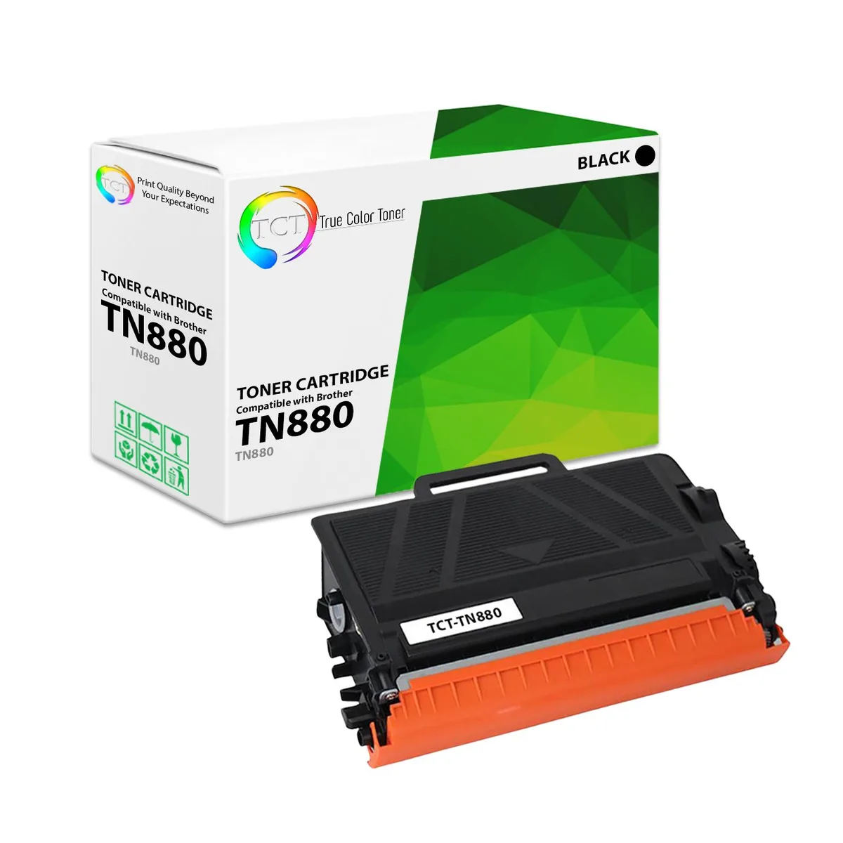 TCT TCT 43502001 Toner Cartridge 2 Pack Black 7000 Pages — product photo