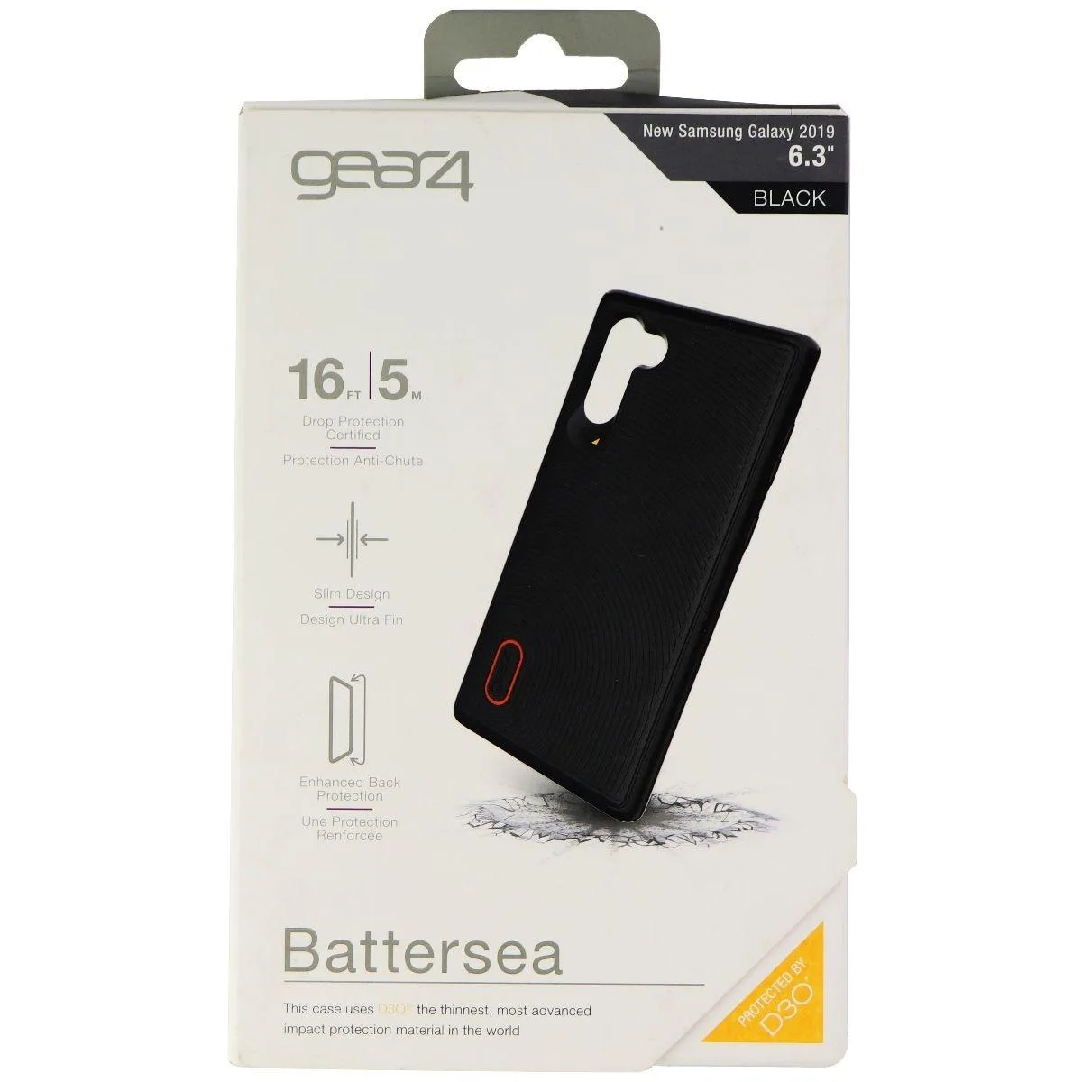 ZAGG ZAGG Battersea Hard Case Samsung Galaxy Note10 Black — product photo