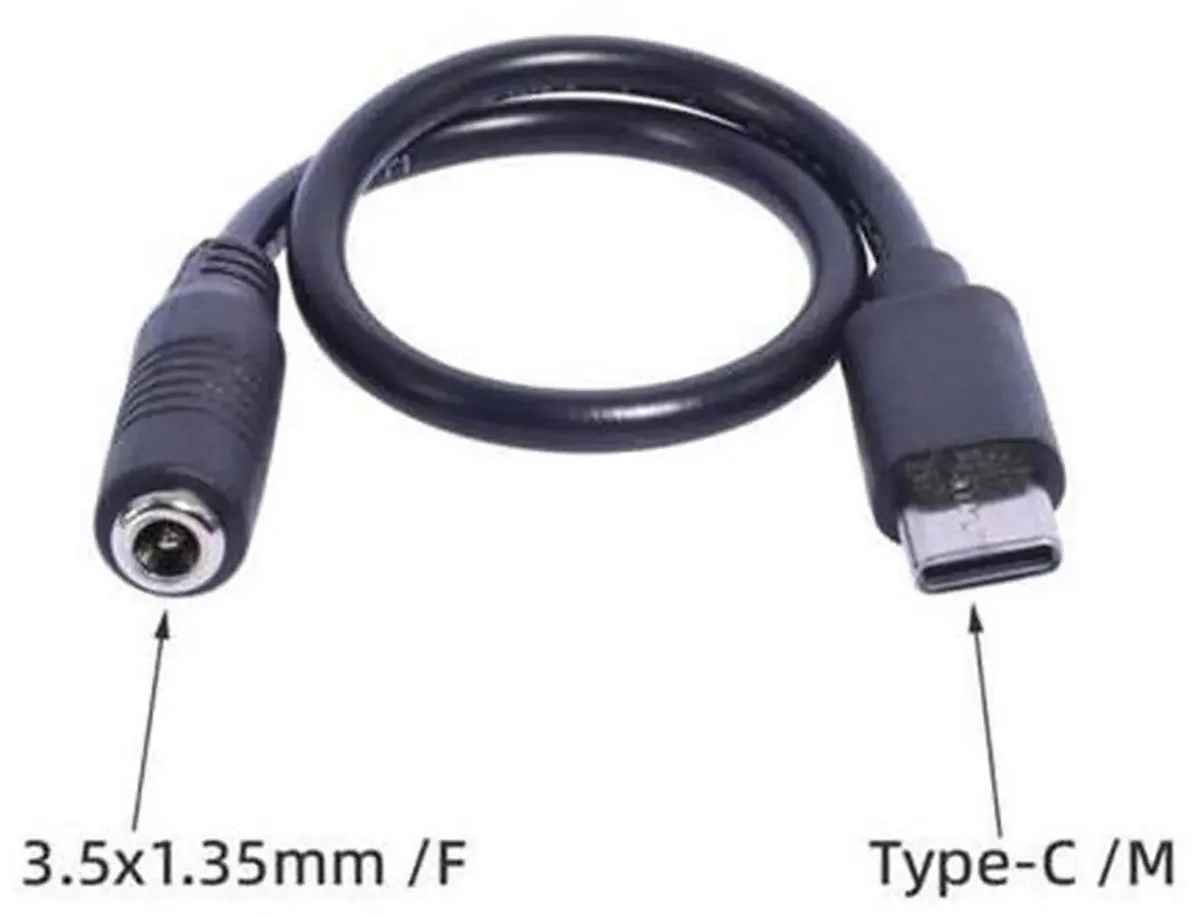 SMUGDESK SMUGDESK USB-C to DC 3.5x1.35mm Power Adapter — product photo