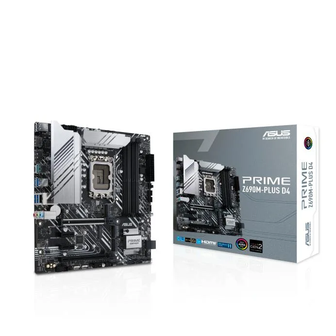 ASUS ASUS PRIME Z690M-PLUS D4 Intel motherboard — product photo