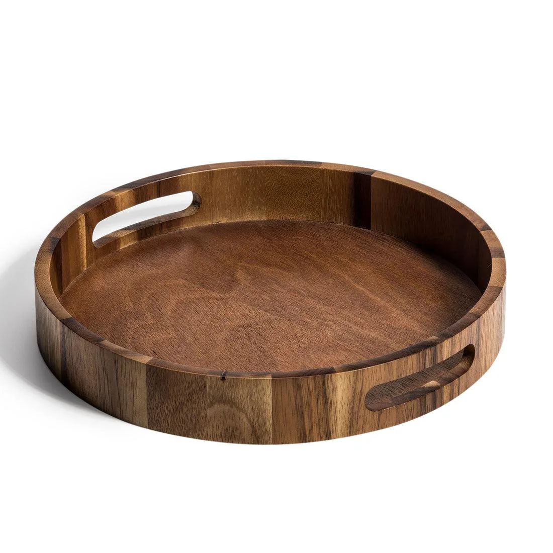 Kalmar Home Kalmar Home Medium Round Acacia Serving Tray 13 inch — product photo