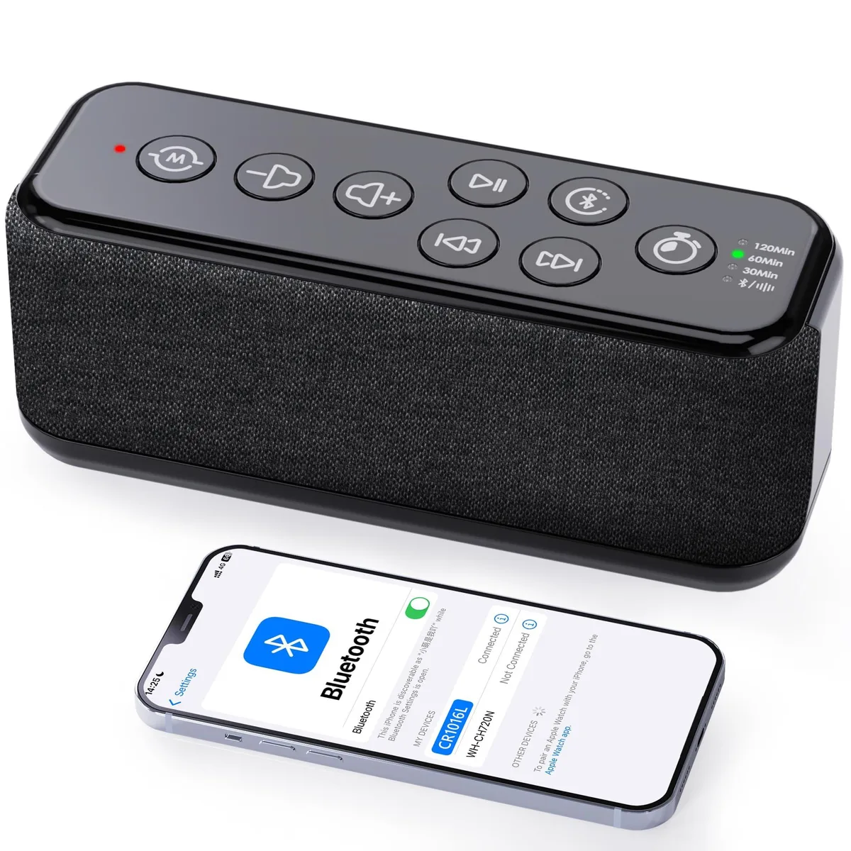  jWIN CR1016L Boombox 15 Sounds 35h Battery Black — product photo