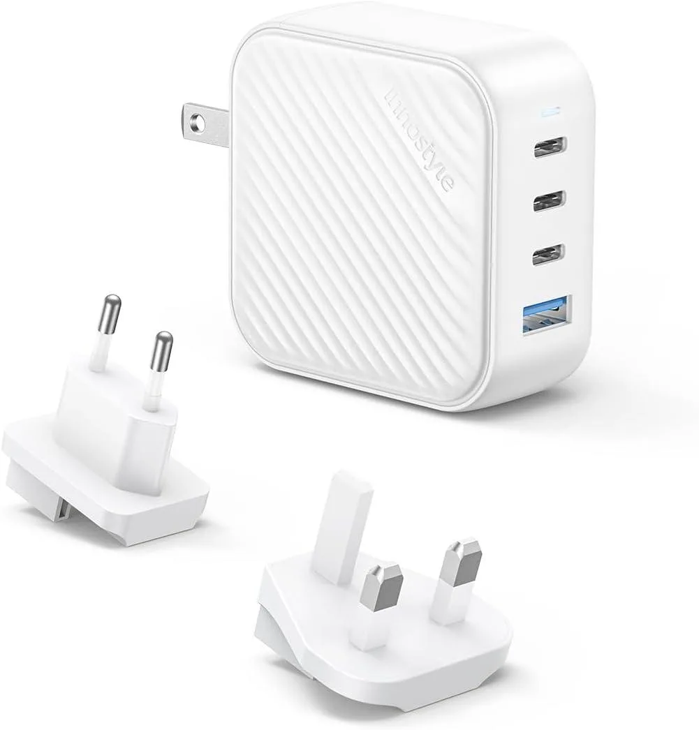 BFKK BFKK 100W USB-C 4-Port GaN II Foldable Charger with UK/EU Pins — product photo