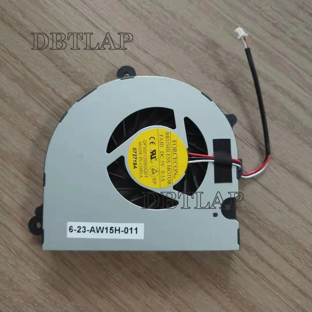 DBTLAP DBTLAP CPU Cooling Fan 3-PIN DFS551205GQ0T FAJD 6-23-AW15H-010 — product photo