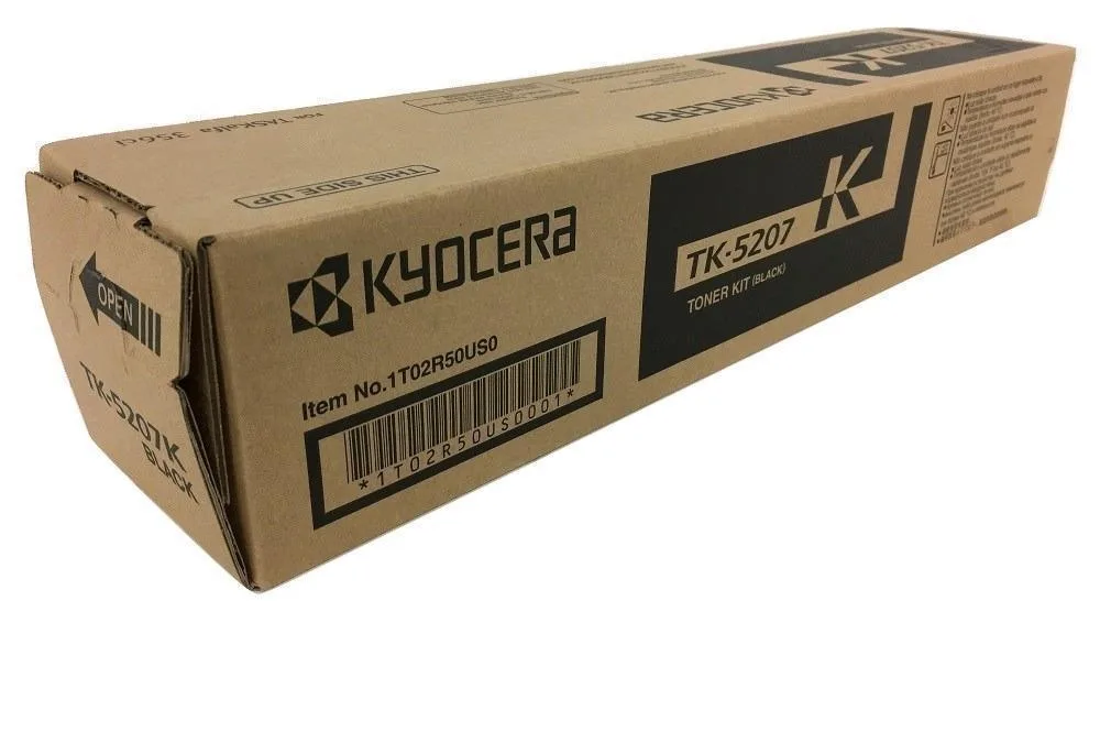 Kyocera Kyocera TK5207K Black Toner Cartridge 18K Yield — product photo