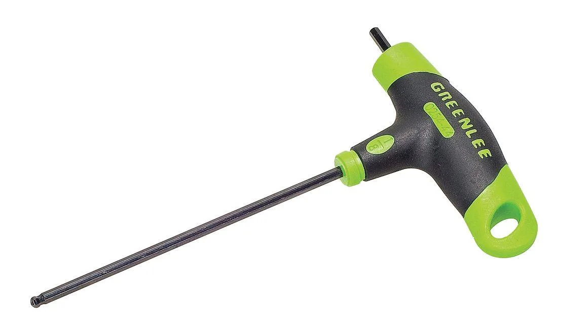 Greenlee Greenlee 0254-44 Hex Key 1/8 in Tip 4 5/64 in Long 1 11/16 in Short — product photo