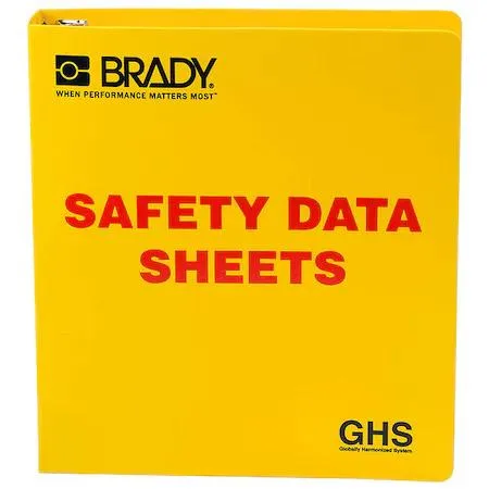 Yellow polyethylene SDS binder with chain and sheet lifters