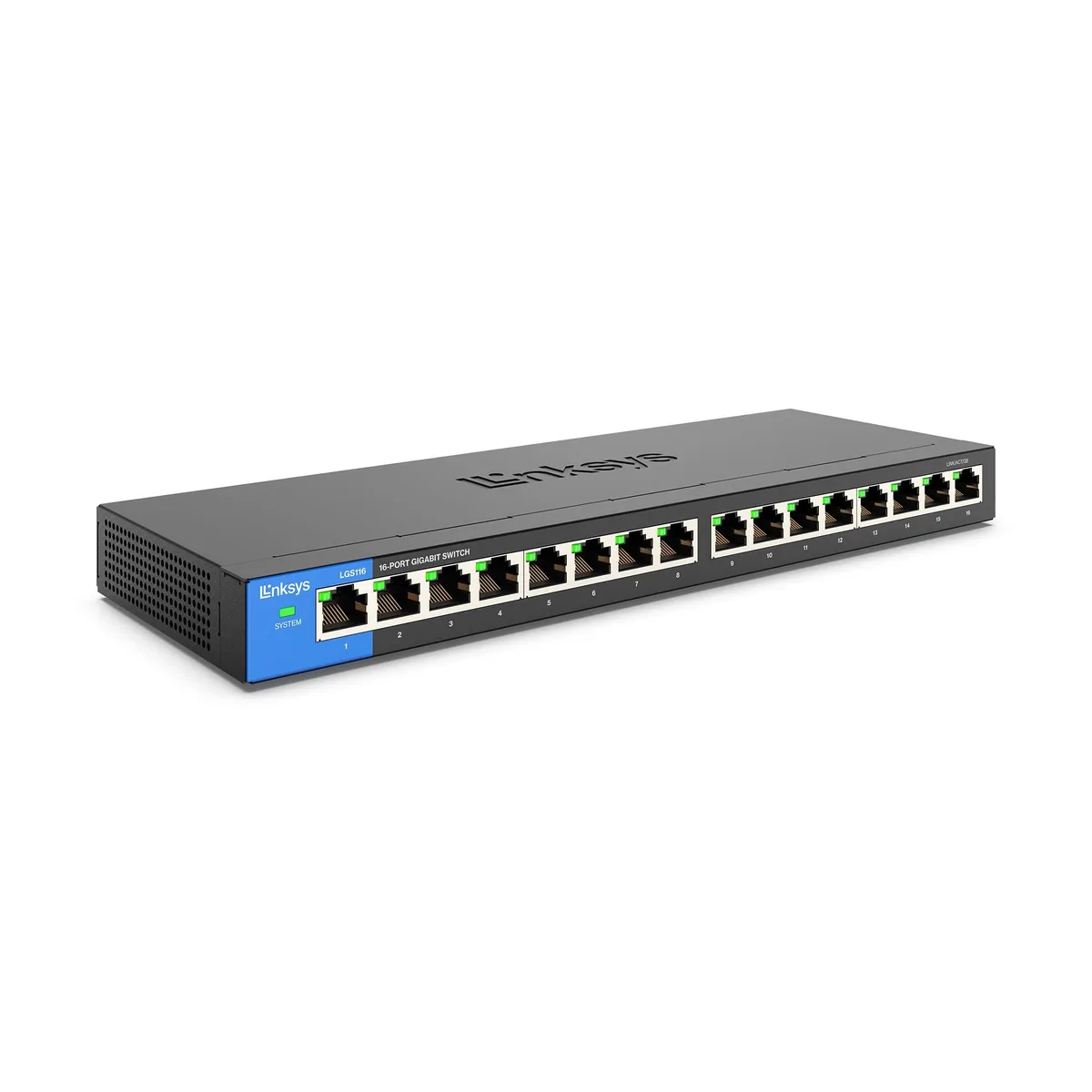  NETGEAR ProSafe LGS116 16 Port Gigabit Unmanaged Network Switch — product photo