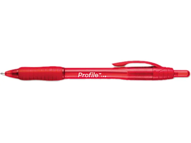 Paper Mate Paper Mate 89467 Profile Ballpoint Pen Red Bold 1.4 mm Dozen — product photo