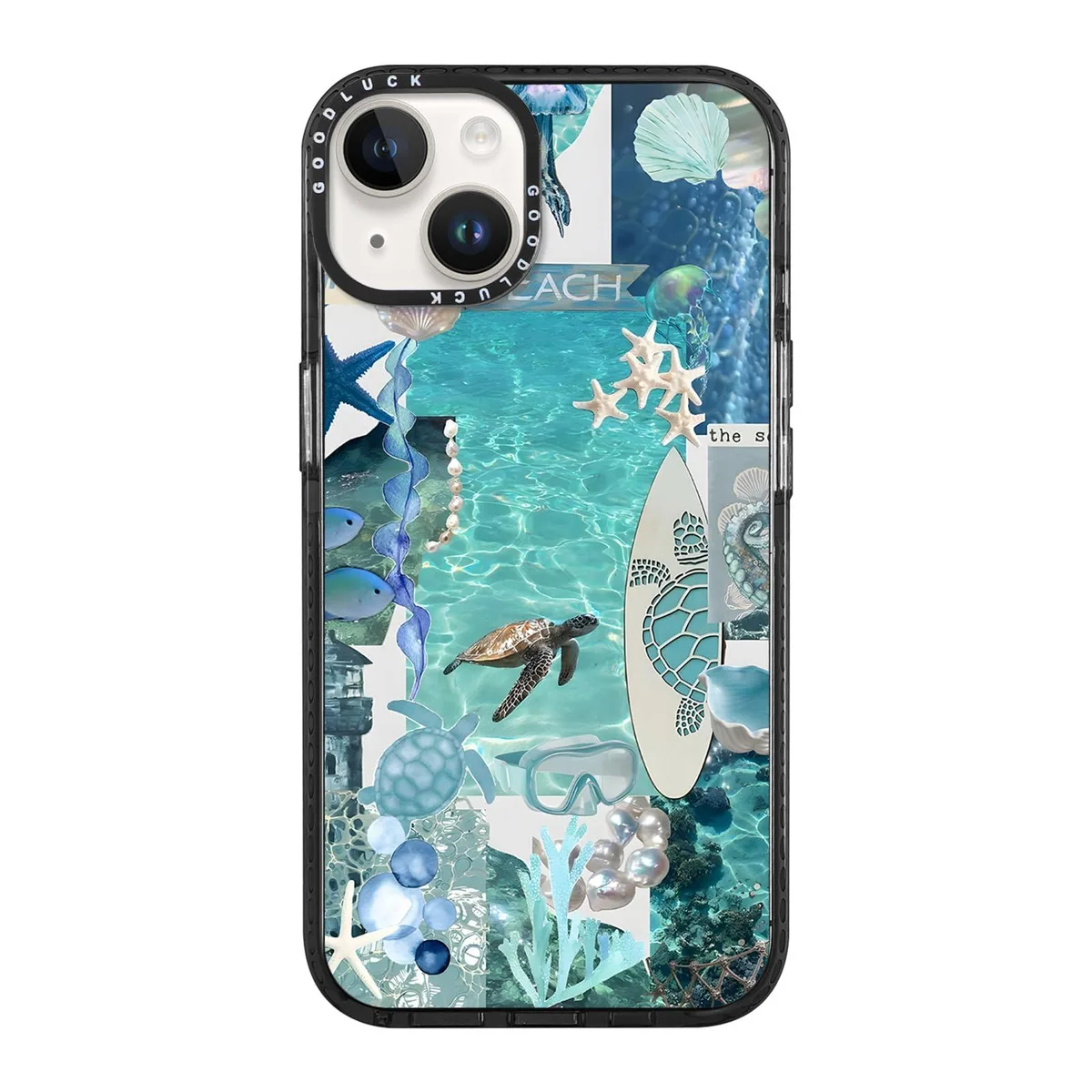  Yomjew Blue Ocean Case for iPhone 13/14 6.1 — product photo