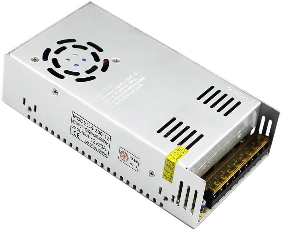 myVolts myVolts EAGWELL 12V 30A 360W Switching Power Supply — product photo
