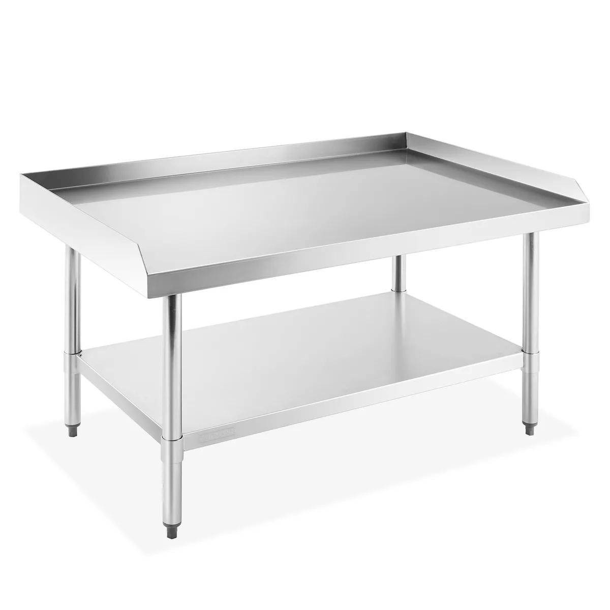 Gridmann Gridmann NSF 16-Gauge 430 Stainless 48x30x24 Equipment Stand with Galvanized Undershelf — product photo