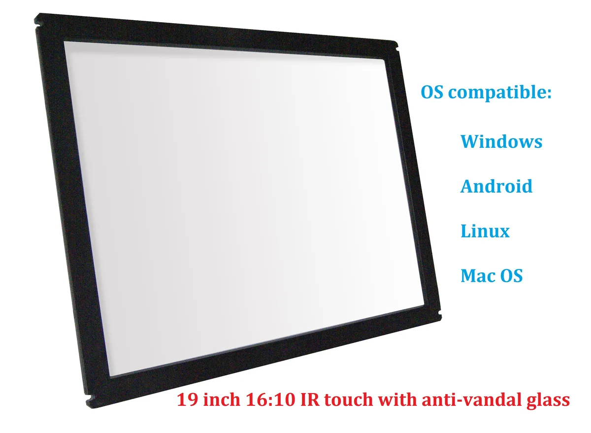 Guangzhou Goodtouch Electronics Co.,LTD Guangzhou Goodtouch Electronics Co.,LTD 19 Inch 16:10 IR Touch Screen Overlay — product photo