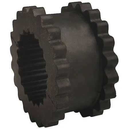 Neoprene sleeve coupling insert, solid one-piece design