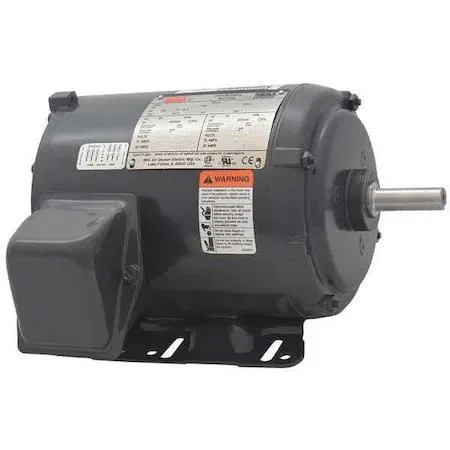 Dayton Dayton 48ZJ83 three-phase motor 1 HP 56H frame 230/460V AC — product photo