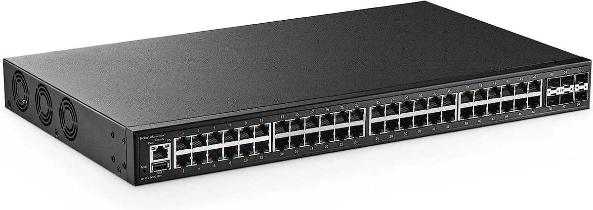 BFKK BFKK 48 Port Gigabit Managed Switch 6x10G SFP+ L3 Rackmount — product photo