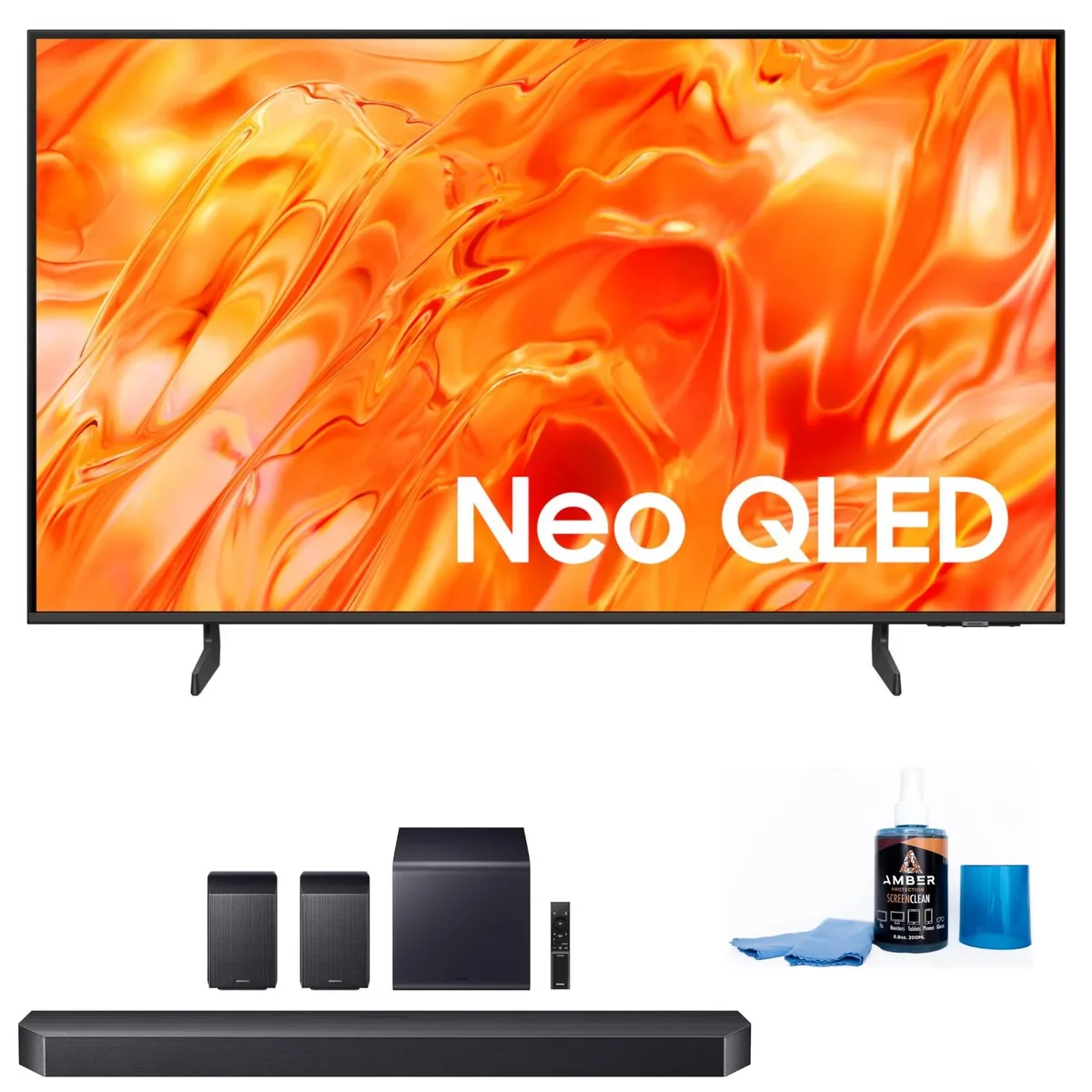 SAMSUNG SAMSUNG QN50QN70HA 50" NeoQLED TV with HW-Q990F Soundbar — product photo