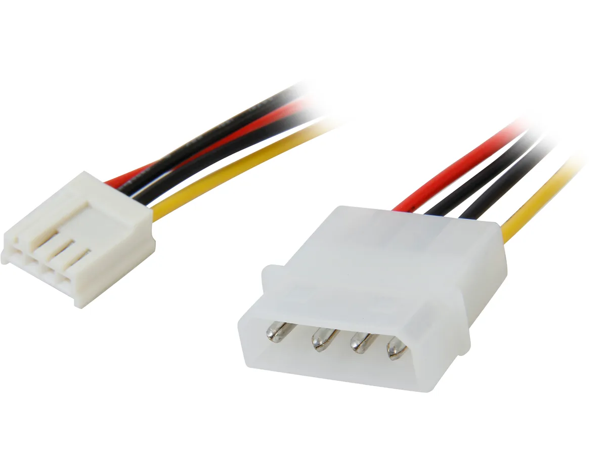 Nippon Labs Nippon Labs POW-05206 6.1 in 5.25 Male to 3.5 Female Internal Power Cable — product photo