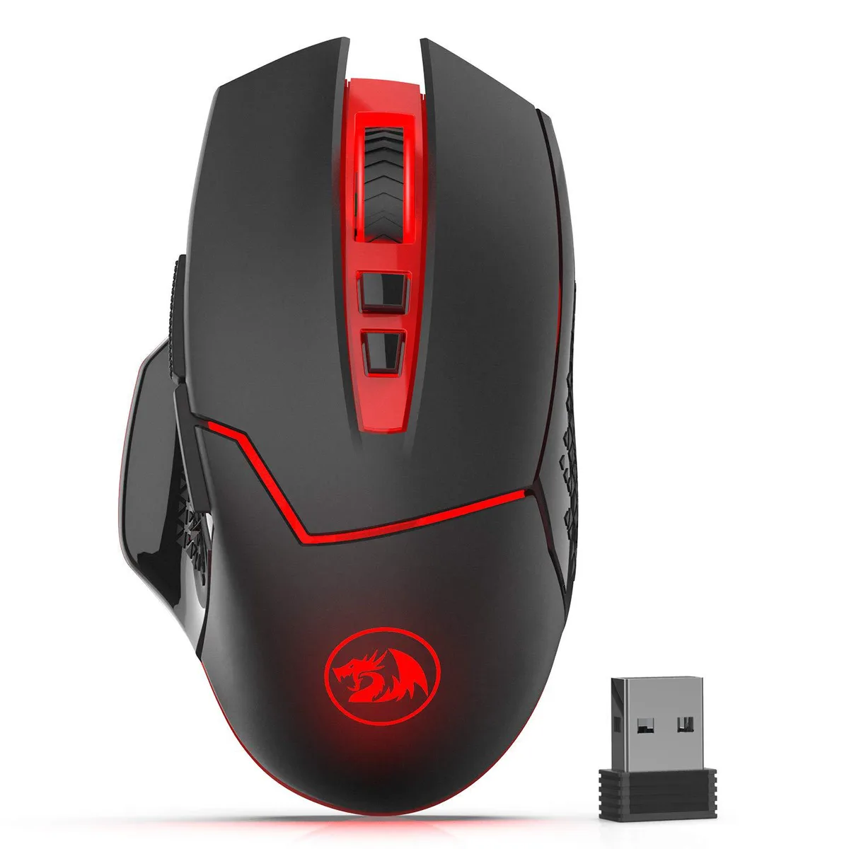 Redragon Redragon M690-1 Wireless Gaming Mouse Black — product photo