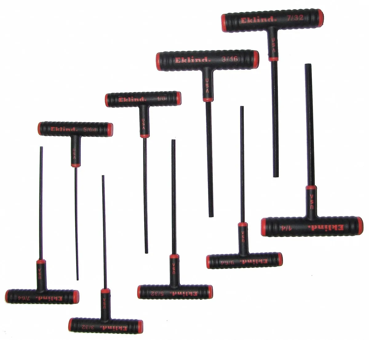 Eklind Eklind 60609 9-piece SAE T-shape hex key set — product photo