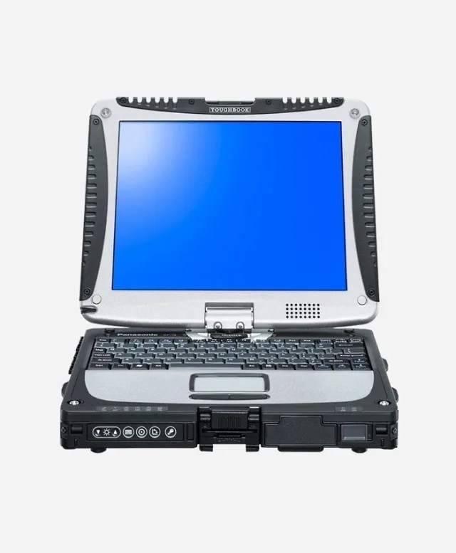 Panasonic Panasonic Toughbook CF-19 10.1" Touch i5 2.70GHz 256GB SSD 8GB DDR3 Verizon 4G LTE GPS Windows 10 Pro — product photo