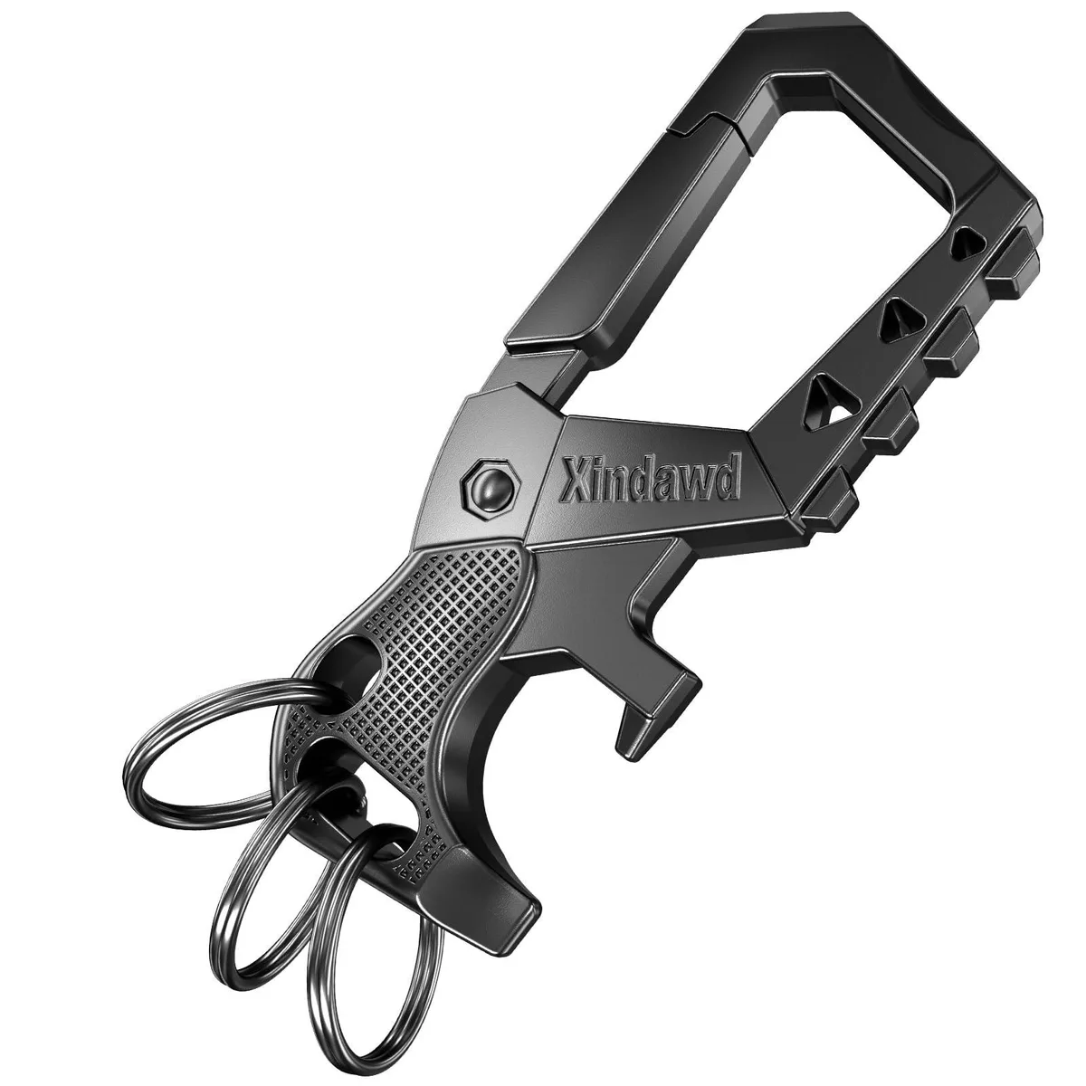  Keyholder Black Stainless Steel 3.15 in 65 g — product photo