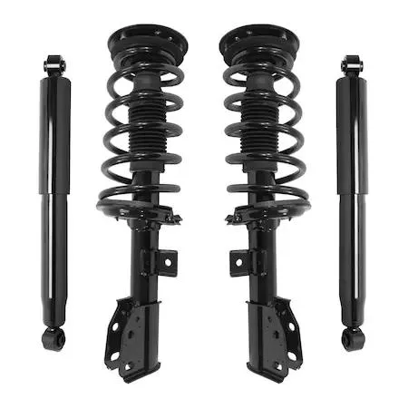 Unity front and rear complete strut kit in box