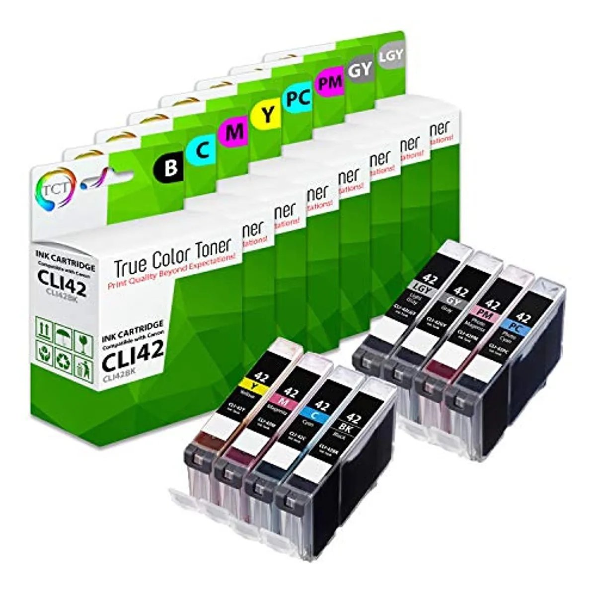 True Color Toner True Color Toner CLI-42 8-pack for Pixma Pro 100 — product photo