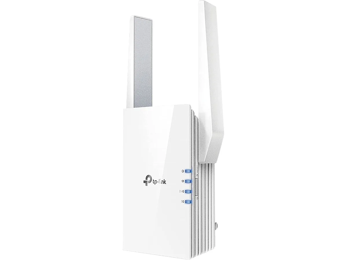 TP-Link TP-Link RE505X AX1500 WiFi 6 wireless range extender — product photo