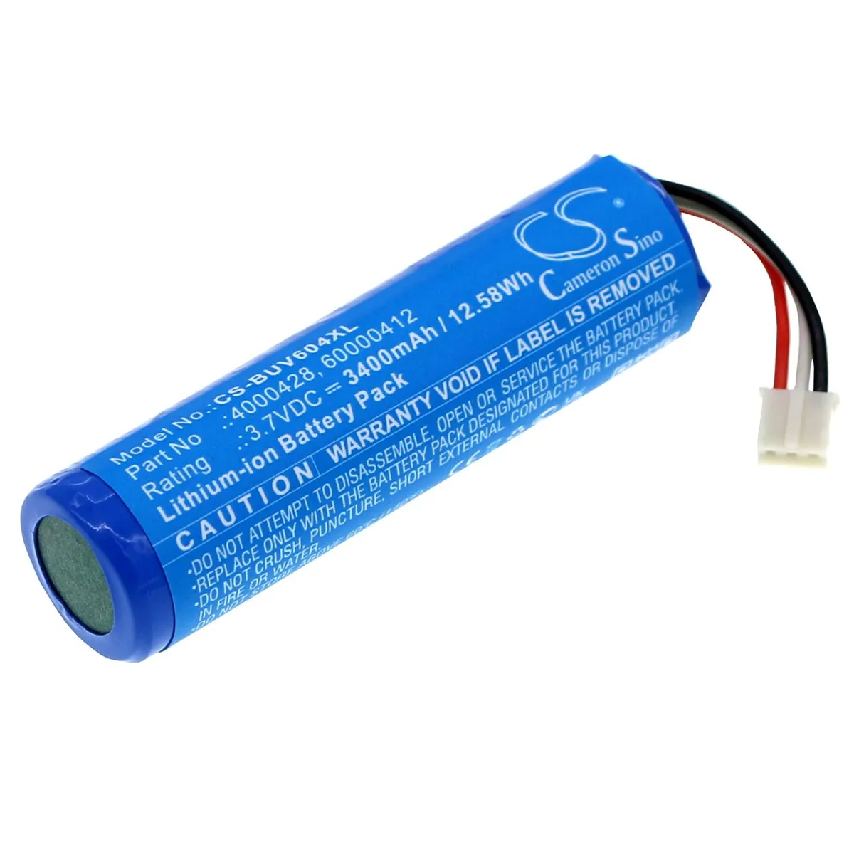  Cameron Sino Battery for Burton UV604 LED 3400mAh 12.58Wh — product photo