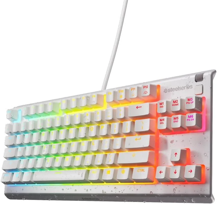 SteelSeries SteelSeries Apex 3 TKL Whisper Quiet Gaming Keyboard White — product photo