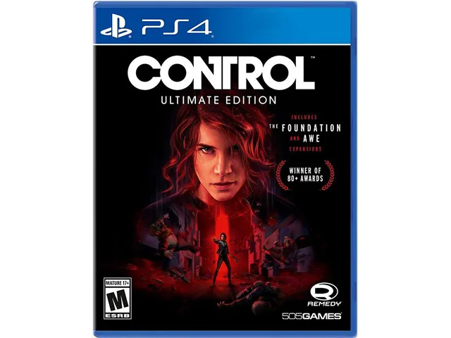 505 Games 505 Games Control Ultimate Edition 71501220 ps4 video game — product photo