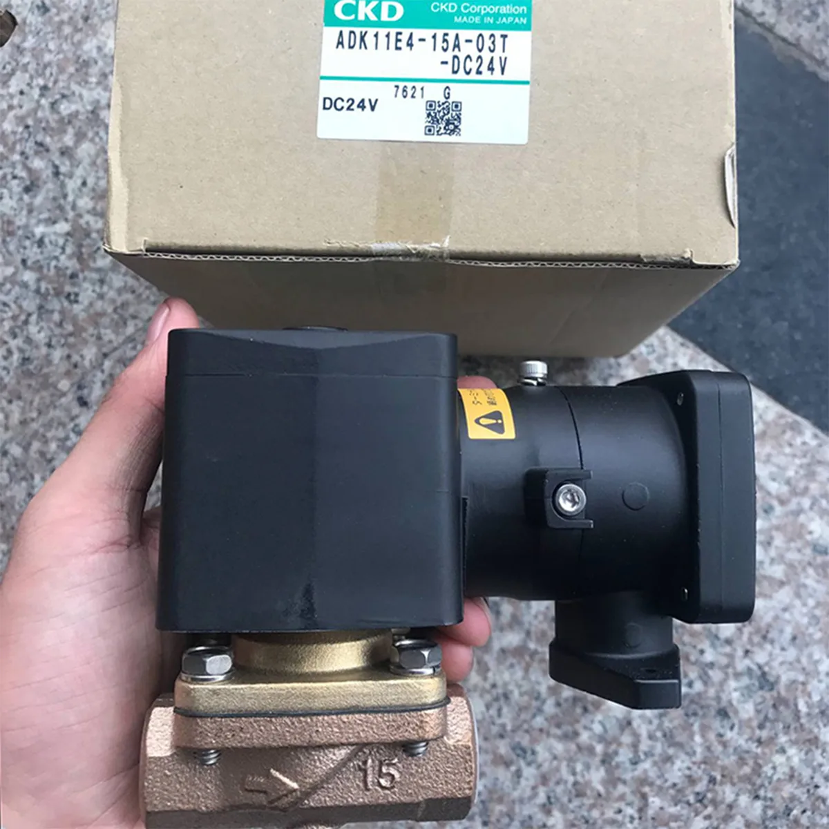 CKD CKD ADK21-40A-M3H-DC24V Pilot Kick 2-Port Solenoid Valve — product photo