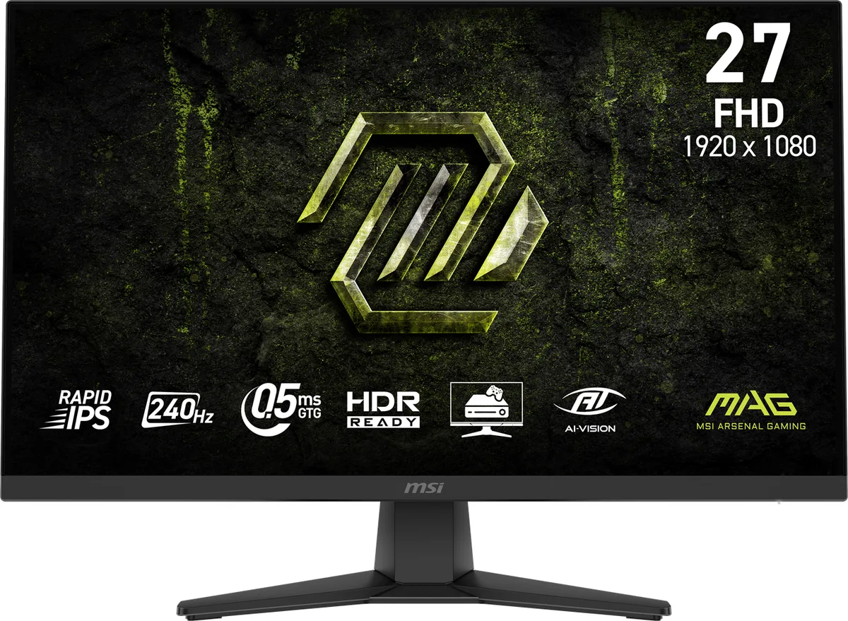 MSI MSI MAG 272F X24 27" 240Hz gaming monitor — product photo
