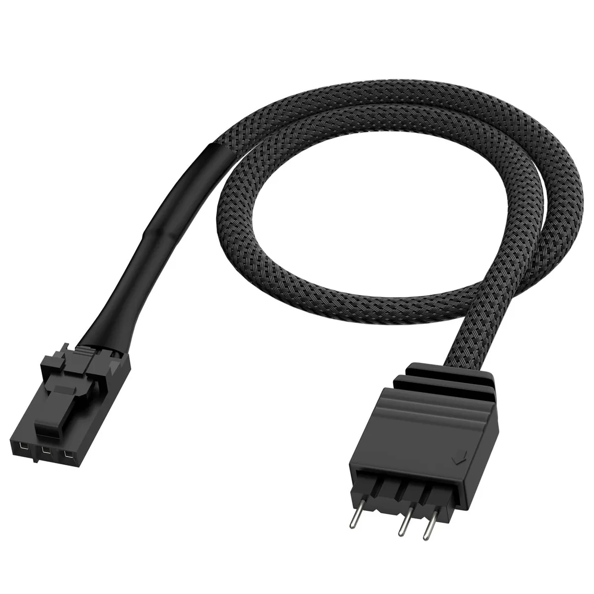 Vszerda Vszerda 3 Pin ARGB Adapter Cable for Corsair Lighting Node PRO, iCUE Commander PRO/CORE XT, 10.81 in (29cm) — product photo