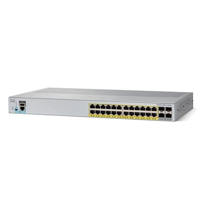 EVESKY EVESKY WS-C2960L-24PS-LL 24 port PoE+ 4 SFP LAN Lite network switch — product photo