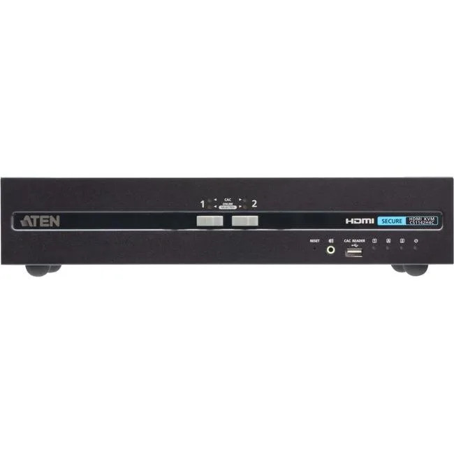 ATEN ATEN CS1142H4C 2-Port Dual Display Secure KVM Switch 3840x2160 50 60Hz CAC PSD PP 4.0 — product photo