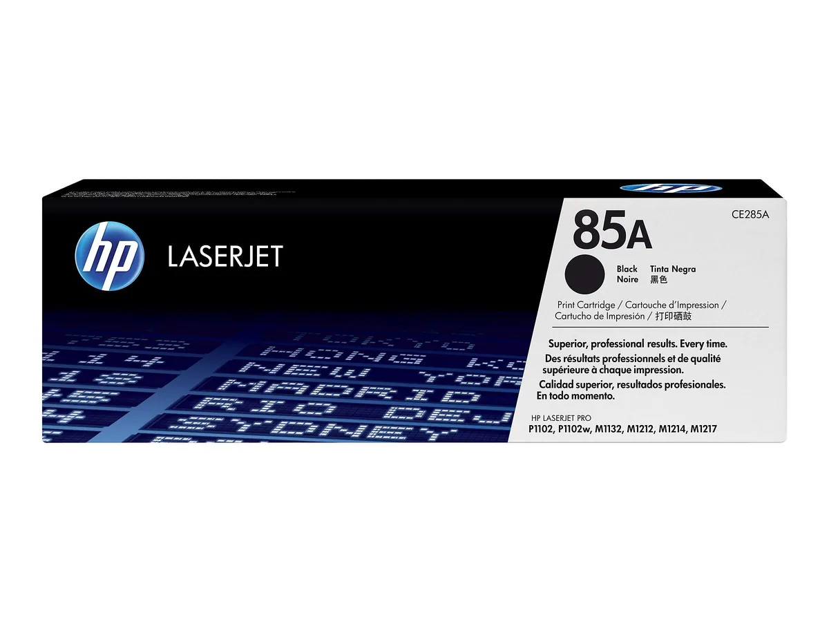 HP HP 85A CE285A Black Toner Cartridge 1600 Pages — product photo