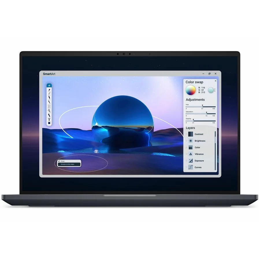 DELL DELL 8MP2F laptop Core Ultra 7 265H 32 GB 1 TB RTX PRO 1000 16" 120 Hz — product photo