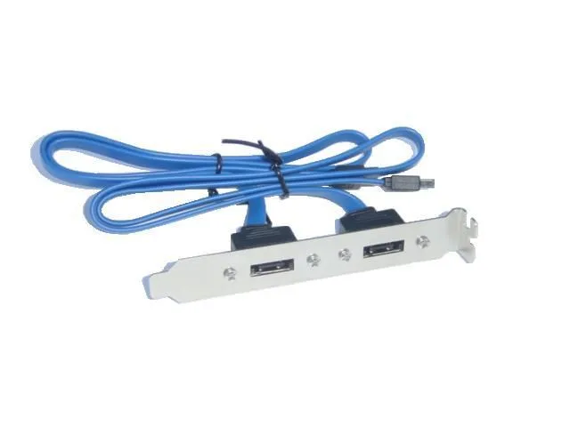 Laintek Laintek 2 Port SATA to eSATA Adapter Bracket Blue 20 in — product photo