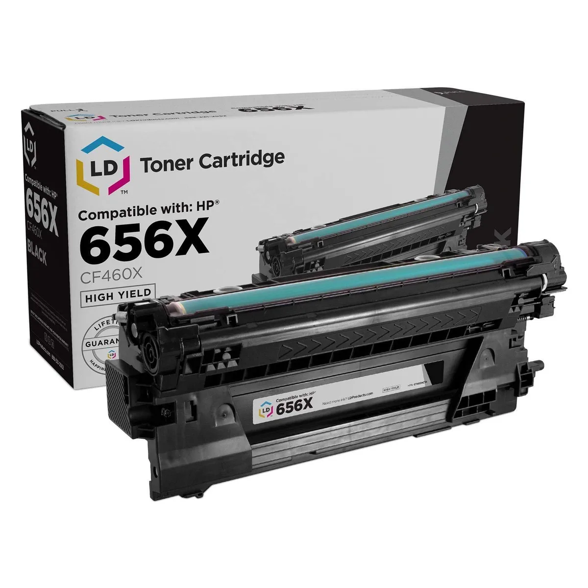 LD Products LD Products HP 656X CF460X High Yield Black Toner Cartridge — product photo