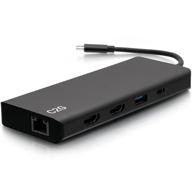 Cables To Go Cables To Go C2G54488 docking station 4K 30Hz dual HDMI 60W PD — product photo