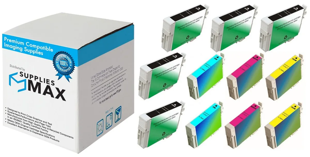 SuppliesMax SuppliesMax T0691205B2CS Inkjet Combo Pack 11-Cartridge — product photo